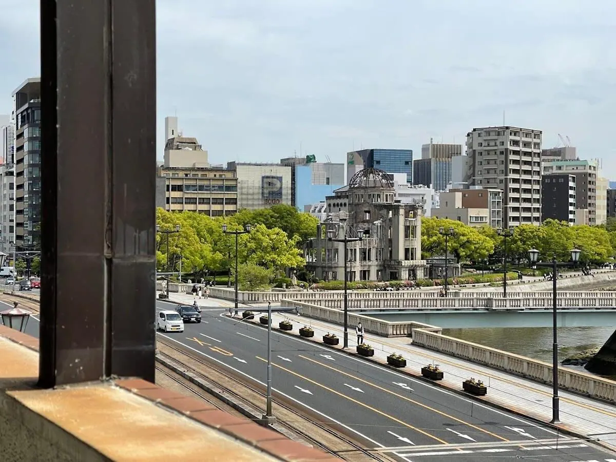 アパート Bhotel Dai3Himawari - 2Br Good For 6Ppl Overlooking Peace Park With Wifi! 広島市